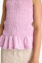Crinkled Textured Athlete's T-Shirt for Girls G0164A825Hs - 5
