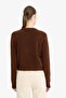 Basic Buttoned Soft Touch Soft Knitwear Cardigan E3654Ax25Wn - 6