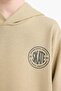 Okul Regular Fit Long Sleeve Hooded Cotton Printed School Sweatshirt for Boys E9572A825Au - 5