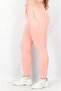 Women Sportswear Fit Brand Logo Training Jogger Pants, Pink - 2