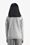 V-Neck Buttoned School Knitwear Cardigan Girls E7708A825Au - 7