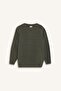 Crew Neck Knitwear Sweater for Boys F0958A825Wn - 7