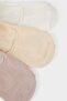 Women's 3-Pack Cotton Ballerina Socks E2025Axns - 5