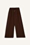 Straight Wide Leg Linen Blend Trousers F9267Ax25Au - 8