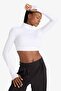 Warmtech Slim Fit Slim-Fitting Zippered High-Neck Soft Fleece Flexible Fabric Long Sleeve T-Shirt W0343 - 4