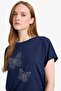 Regular Fit Crew Neck Printed Short Sleeve T-Shirt 	   F4835Ax25Sm - 4