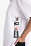 100% Cotton Boxy Fit Crew Neck Printed Short Sleeve T-Shirt F8908Ax25Hs - 5