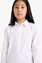 Okul Slim Fit Slim Fit Bengaline Long Sleeve School Shirt Girl Child K9023A625Au - 4