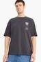 100% Cotton Boxy Fit Printed T-Shirt F1092Ax25Au - 3