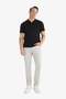 Slim Fit Slim Cut Tapered Leg Pocketed Textured Trousers E7959AX25AU