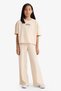 2-Piece Set Short Sleeve Printed T-Shirt Sweatpants Girls F5035A825AU - 3