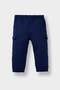 100% Cotton Jogger Fit Flexible Banded Leg Gabardine School Trousers for Baby Boy F3668A525Au - 4