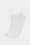 Women's 7-Pack Cotton Booties Socks F5635Axns - 7