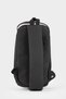 Men's Faux Leather Crossbody Bag F6443Axns - 4
