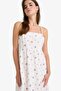 100% Cotton Square Neck Floral Poplin Strap Midi Dress F8909Ax25Au - 5