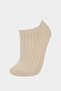 Women's 7-Piece Cotton Booties Socks F5637Axns - 7