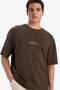 100% Cotton Boxy Fit Printed T-Shirt F1094AX25AU - 3