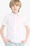 Okul 100% Cotton Poplin Short Sleeve Shirt Boys A4280A825Au - 2