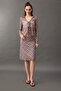 Fitted Shirt Collar Checked Front Tie-Up Tulle Long Sleeve Blouse F7703Ax25Au - 2