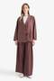 Wide Leg Linen Blend Trousers F7633Ax25Au - 2