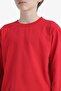 Crew Neck Basic Plain Long Sleeve School T-Shirt Boys K1686A625Au - 5