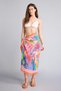 Regular Fit Tropical Patterned Chiffon Pareo E8219Ax25Hs - 2