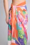 Regular Fit Tropical Patterned Chiffon Pareo E8219Ax25Hs - 4