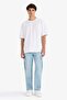 100% Cotton Relax Fit Straight Leg Jean Pants E2907Ax25Sp - 3