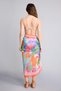 Regular Fit Tropical Patterned Chiffon Pareo E8219Ax25Hs - 5
