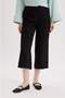 Elastic Waist Basic Pocketed Capri E4390Ax25Sm - 3