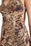 V-Neck Leopard Print Chiffon Strap Mini Dress F7946Ax25Sm - 5