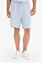 100% Linen Relax Fit Bermuda Shorts F4599Ax25Hs - 4