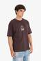 100% Cotton Initial D Boxy Fit Crew Neck Back Printed Short Sleeve T-Shirt F4291Ax25Sm - 4