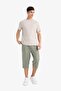 100% Cotton Regular Fit Capri E5348Ax25Sm - 2