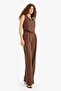 Wide Leg Double-Pocket High Waist Standard Length Linen Blend Pants E1986AX25SM - 4