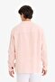 100% Linen Relax Fit Long Sleeve Shirt F4598Ax25Hs - 6