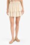 A-Line Floral Regular Waist Crinkle Viscose Mini Skirt F5130Ax25Sm - 3