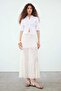 Afra X Defacto High Waist Lace Maxi Skirt F8063Ax25Sm