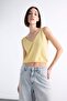V-Neck Crop Strap Knitwear Tank Top F7499Ax25Sm - 4