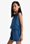 100% Cotton Sleeveless Blouse for Girls D7785A825Sm - 4
