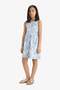 Patterned Sleeveless Dress Girl Child F5257A825Sm - 2