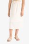 Elastic Waist Woven Skirt for Girls F5870A825Hs - 4