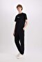 100% Cotton Slim Fit Slim Fit Crew Neck Printed Short Sleeve T-Shirt E3776Ax25Sm - 2