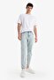 Slim Fit Normal Waist Narrow Leg Jean Trousers F3903Ax25Sm - 2