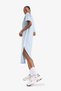 Nba Los Angeles Lakers Crew Neck Slit Pique Sport Midi Dress E3616Ax25Sm - 5
