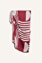 Patterned Satin Pareo F1464Axns - 6