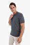 100% Cotton Standard Fit Polo Neck Short Sleeve Knit T-Shirt E5866Ax25Sp - 4