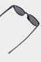 Round Black Plastic Frame Black Glass Polarized Sunglasses for Men Child F4450A8Ns - 5
