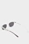 Round White Plastic Frame Black Glass Polarized Sunglasses Girls Kids F4365A8Ns - 4