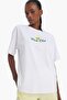 Oversize Wide Fit Crew Neck Back Printed Sportsman Short Sleeve T-Shirt E3595Ax25Sm - 3